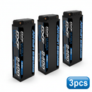 DXF 2S HV 7.6V 8400mAh 140C Graphene LiPo Hardcase Battery with 12AWG 5mm Bullet to Deans Plug for 1/8 1/10 RC Car Truck Boat Drone (1-6 Pack Available)