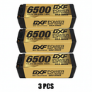 DXF Lipo Battery 4S 15.2V 6500MAH 140C GoldSeries  LCG 5MM Graphene lipo Hardcase with EC5 and XT90 Plug for Rc 1/8 1/10 Buggy Truck Car Off-Road Drone
