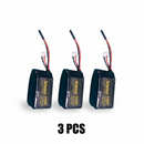 DXF 2S 7.4V 3000mAh 20C Compact Hardcase LiPo Battery for 1/8 1/10 RC Cars, Trucks, Buggies & Boats (2, 4, 6 Pack Available)