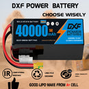 (CN)DXF 6S Lipo Battery 22.2V 5C 40000mAh Soft Case Battery  for Drone UAV FPV Car Truck Tank RC Buggy Truggy Racing Hobby Semi solidstate Battery