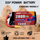 DXF 2800mAh 5S 100C 18.5V Lipo Battery Pack for FPV LiPo Battery