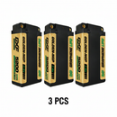 DXF 2S Shorty 7.4V 5200mAh 140C Graphene Hardcase LiPo Battery with 5mm Bullet to Deans Plug for 1/10 RC Buggies, Touring Cars & Trucks (1-6 Pack Available)