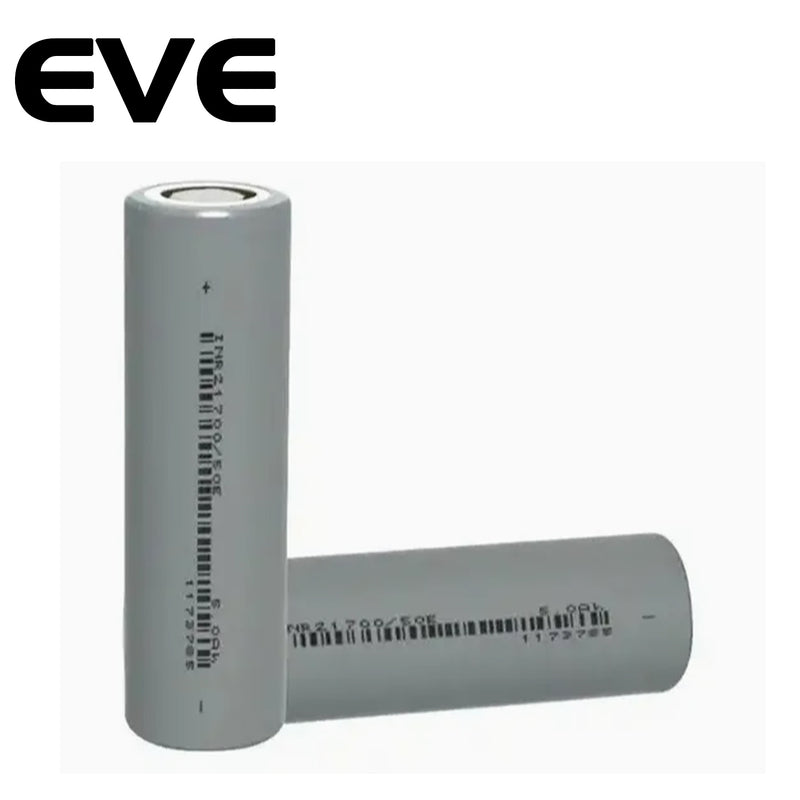 EVE 21700 Battery 5000mah 3.65V 21700 Battery Pack Electric Bicycles Scoote Motorcycles 21700 Lithium Batteries