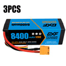 (CA)DXF Lipo Battery 4S 14.8V 8400mAh 120C/240C HardCase Lipo Battery for RC HPI HSP 1/8 1/10 Buggy RC Car Truck