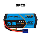 (CA)DXF Lipo Battery 4S 14.8V 7500mAh 100C/200C HardCase Lipo Battery for RC HPI HSP 1/8 1/10 Buggy RC Car Truck