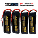 (PL)DXF 2S 2600mAh 7.4V 110C Batteria Lipo ad Alta Capacità Hardcase con nitrio lipo underSpina per 1:8 Scala RC Auto, Multi-Rotore RC Aeroplano, RC Elicottero, RC Barca