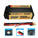 (IT)DXF 5mm 2S 7000mAh 7.6V 140C GOLDEN-NGP Batteria Lipo ad Alta Capacità Hardcase con XT90 Spina per 1:8 Scala RC Auto, Multi-Rotore RC Aeroplano, RC Elicottero, RC Barca