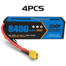 (CA)DXF Lipo Battery 3S 11.1V 8400mAh 120C/240C HardCase XT90 Plug Lipo Battery for RC HPI HSP 1/8 1/10 Buggy RC Car Truck