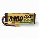 DXF 4S LiPo Battery 14.8V 8400mAh 140C HardCase – 1-2 Pack Options | RC Car Truck