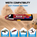 DXF 520mAh 3S 80C 11.4V Lipo Battery Pack for FPV LiPo Battery