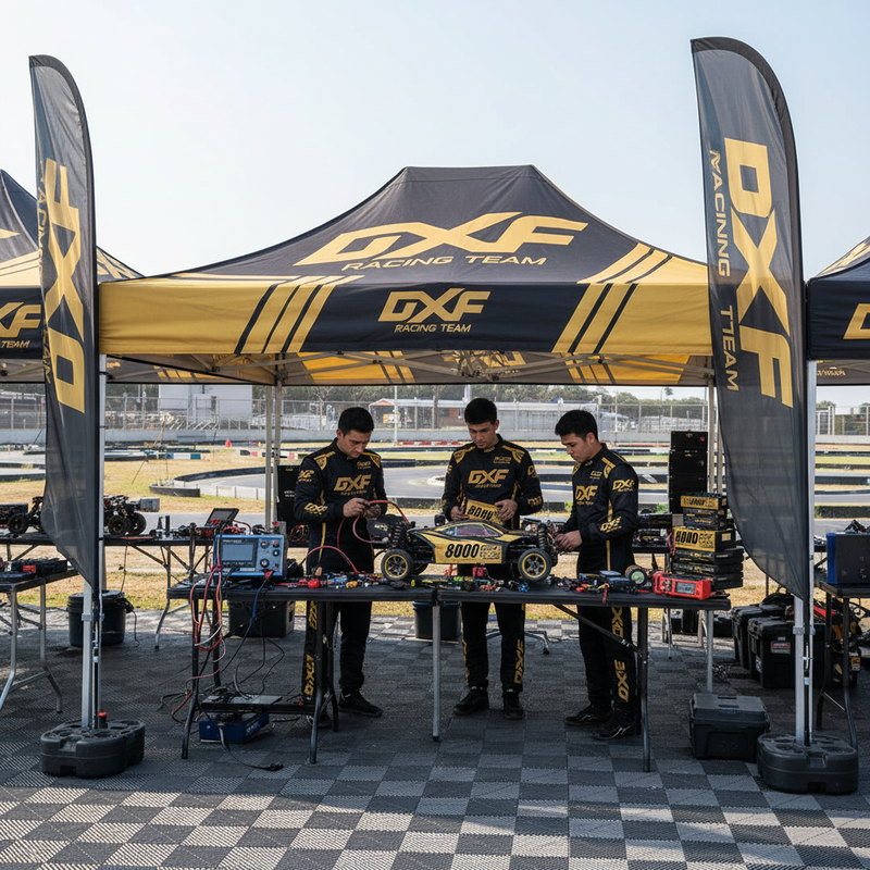 比赛旗帜4 - 维修区团队