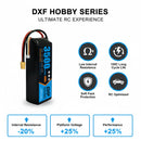 DXF Lipo Battery 3S 11.1V 3500mAh 100C GoldSeries Graphene Softcase with EC5 / T / TRX / XT60 / XT90 / XT150 / Q8s Plug for RC 1/8 1/10 Buggy Truck Car Off-Road Drone