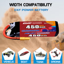 DXF 450mAh 5S 80C 18.5V Lipo Battery Pack for FPV LiPo Battery