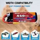 DXF 450mAh 5S 80C 19.0V Lipo Battery Pack for FPV LiPo Battery