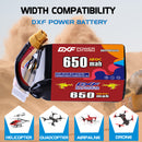 DXF 880mAh 6S 150C 22.8V Lipo Battery Pack for FPV LiPo Battery