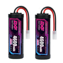 DXF NiMH SC Battery 6S 7.2V 4600mAh with Tamiya / EC3 / T-Plug / XT60 Connector for RC 1/10 Car Truck Buggy