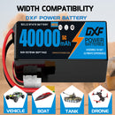 (CN)DXF 14S Lipo Battery 51.8V 5C 40000mAh Soft Case Battery  for Drone UAV FPV Car Truck Tank RC Semi solidstate Battery Racing Hobby