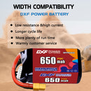 DXF 650mAh 5S 70C 18.5V Lipo Battery Pack for FPV LiPo Battery