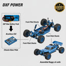 DXF 리포 배터리 4S 15.2V 9200MAH 130C 골드시리즈 그래핀 리포 하드케이스 (EC5 및 XT90 플러그 포함) Rc 1/8 1/10 버기 트럭 자동차 오프로드 드론용