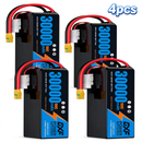 (CN)DXF 6S Lipo Battery 22.2V 100C 30000mAh Soft Case Battery  for Drone UAV FPV Car Truck Tank RC Buggy Truggy Racing Hobby