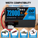 (CN)DXF 14S Lipo Battery 51.8V 5C 72000mAh Soft Case Battery  for Drone UAV FPV Car Truck Tank RC Buggy Truggy Racing Hobby