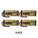 (EU) DXF Batteria Lipo 4S 14.8V 8400mAh 120C/240C Batteria Lipo con custodia rigida per RC HPI HSP 1/8 1/10 Buggy RC Car Truck 