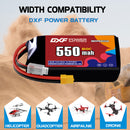 DXF 550mAh 3S 80C 11.1V Lipo Battery Pack for FPV LiPo Battery
