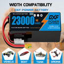 (CN)DXF 12S Lipo Battery 44.4V 10C 23000mAh Soft Case Battery  for Drone UAV FPV Car Truck Tank RC Semi solidstate Battery Racing Hobby