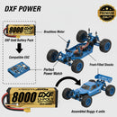 DXF LiPo Battery 3S HV 11.4V 8000mAh 140C Graphene Softcase with EC5 / T / TRX / XT60 / XT90 / XT150 / Q8s Plug for RC 1/8 1/10 Buggy Truck Car Off-Road Drone