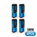 DXF BLUE 2S HV 7.6V 8400mAh 140C Graphene Slim Hardcase LiPo with 5mm to Deans/T-Plug & 10AWG Wire (1-6 Pack)