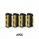 DXF 2S Shorty 7.4V 5200mAh 140C Graphene Hardcase LiPo Battery with 5mm Bullet to Deans Plug for 1/10 RC Buggies, Touring Cars & Trucks (1-6 Pack Available)