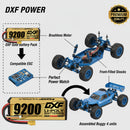DXF LiPo Battery 4S HV 15.2V 9200mAh 140C Graphene Hardcase Gold with EC5 / T / TRX / XT60 / XT90 / XT150 / Q8s Plug for RC 1/8 1/10 Buggy Truck Car Off-Road Drone