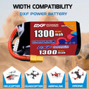 DXF 1700mAh 5S 60C 19.0V Lipo Battery Pack for FPV LiPo Battery