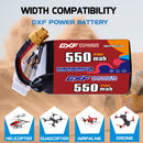 DXF 550mAh 6S 70C 22.2V Lipo Battery Pack for FPV LiPo Battery