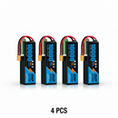 DXF 6S 22.2V 10000mAh 100C LiPo Battery XT90 for RC Cars, Drones, Helicopters, Boats & Racing Hobby (1-6 Pack Options Available)