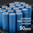 Samsung INR21700-45T 4500mAh 35A Li-ion Battery for Power Tools, RC & DIY Battery Packs (1-100 PCS)