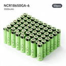 Panasonic NCR18650GA 3500mAh 10A Li-ion Battery for E-Bikes, Flashlights & DIY Battery Packs (1-100 PCS)