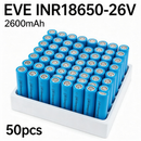 EVE ICR18650-26V 2600mAh 7.5A Li-ion Battery for Flashlights, E-Bikes & DIY Battery Packs (1-100 PCS)