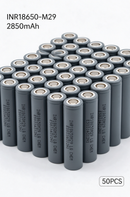LG M29 INR18650-M29 2850mAh 6A Li-ion Battery for E-Bikes, Flashlights & DIY Battery Packs (1-100 PCS)