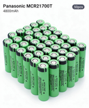 Panasonic NCR21700T 4800mAh 12A Li-ion Battery for Power Tools, E-Bikes & DIY Battery Packs (1-100 PCS)