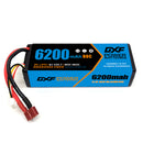 (CA)DXF Lipo Battery 3S 11.1V 6200MAH 80C  lipo Hardcase Deans/T Plug for Rc 1/8 1/10 Buggy Truck Car Off-Road Drone