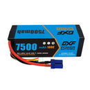 (CA)DXF Lipo Battery 4S 14.8V 7500mAh 100C/200C HardCase Lipo Battery for RC HPI HSP 1/8 1/10 Buggy RC Car Truck