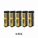 DXF 5mm 2S 6600mAh 7.6V 150C EFRA Certified GOLDEN-NGP PLUS HardCase LiPo Battery with Deans Plug for 1:8 RC Cars, Multirotors, Helicopters & Boats (1-6 Pack Available)