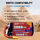 DXF 3000mAh 5S 120C 18.5V Lipo Battery Pack for FPV LiPo Battery