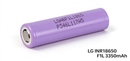 LG F1L INR18650-F1L 3350mAh 4.88A Li-ion Battery for Flashlights, E-Bikes & DIY Battery Packs (1-100 PCS)