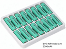 EVE INR18650-33V 3300mAh 10A Li-ion Battery for Flashlights, E-Bikes & DIY Battery Packs (1-100 PCS)
