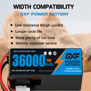 (CN)DXF 6S Lipo Battery 23.1V 15C 36000mAh Soft Case Battery  for Drone UAV FPV Car Truck Tank RC Buggy Truggy Racing Hobby