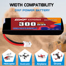 DXF 300mAh 2S 60C 7.6V Lipo Battery Pack for FPV LiPo Battery