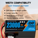(CN)DXF 12S Lipo Battery 46.2V 15C 23000mAh Soft Case Battery  for Drone UAV FPV Car Truck Tank RC Semi solidstate Battery Racing Hobby
