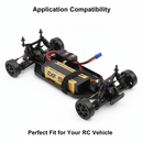 DXF Lipo Battery 4S 15.2V 6500MAH 150C GoldSeries  LCG 5MM Graphene lipo Hardcase  NGP GOLDEN Plug for Rc 1/8 1/10 Buggy Truck Car Off-Road Drone